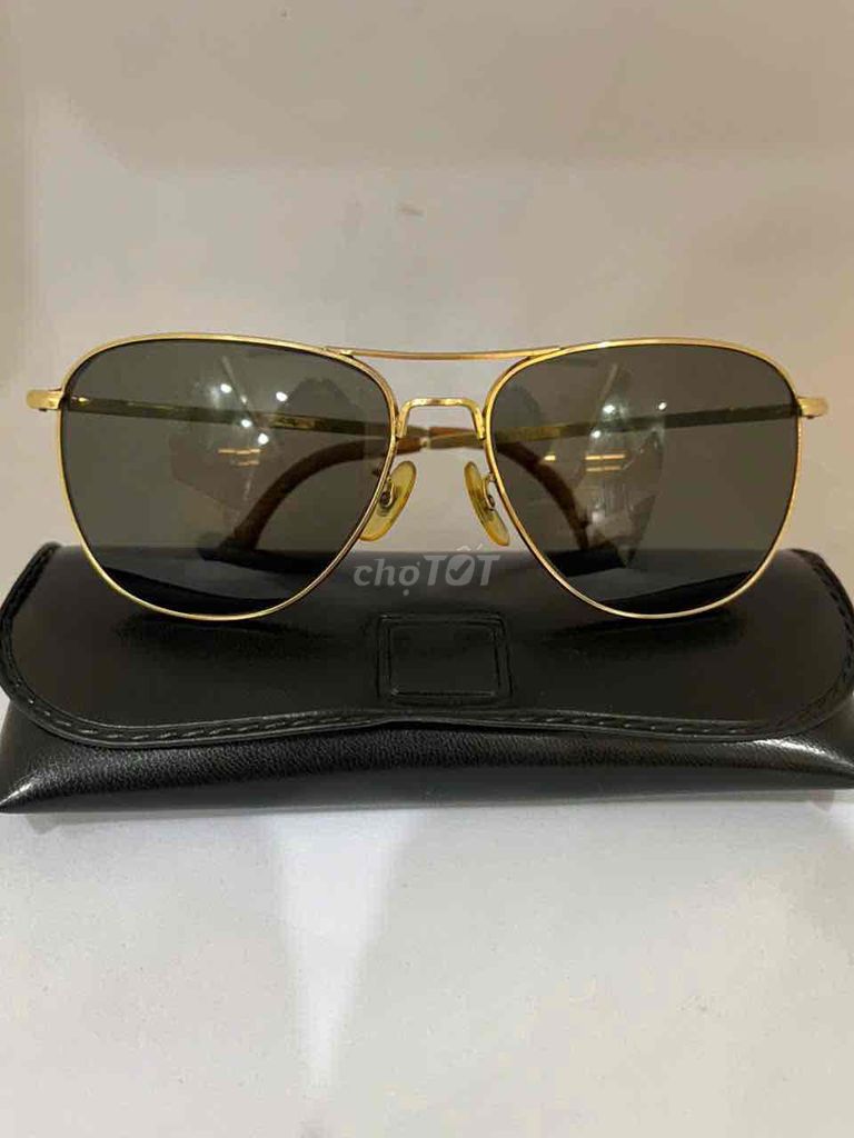 Kính râm American Optical bọc vàng 12k. Mua bán Phụ kiện thời trang khác tại Quận Lê Chân Hải Phòng được đăng bởi Gold hình 1