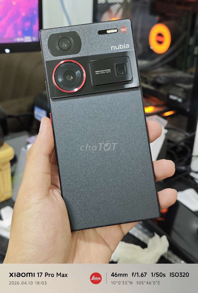 Nubia Z60 Ultra 12GB/256GB Đen Rom QT. Mua bán Điện thoại tại Quận Ninh Kiều Cần Thơ được đăng bởi Zelda Phone hình 1