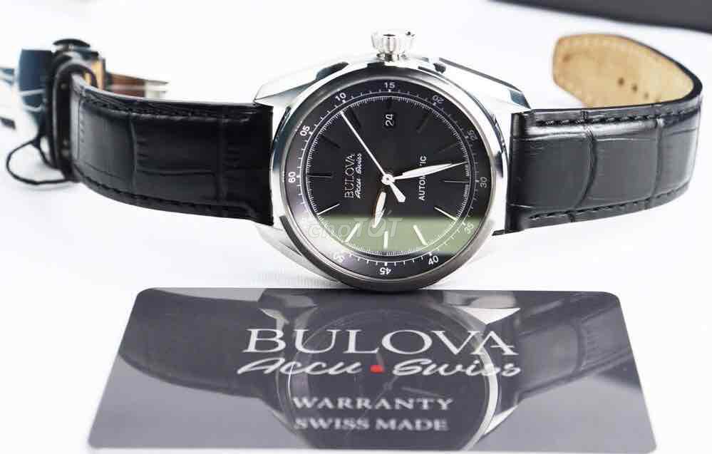 Bulova Accu Swiss Tellaro lướt như mới Fullbox