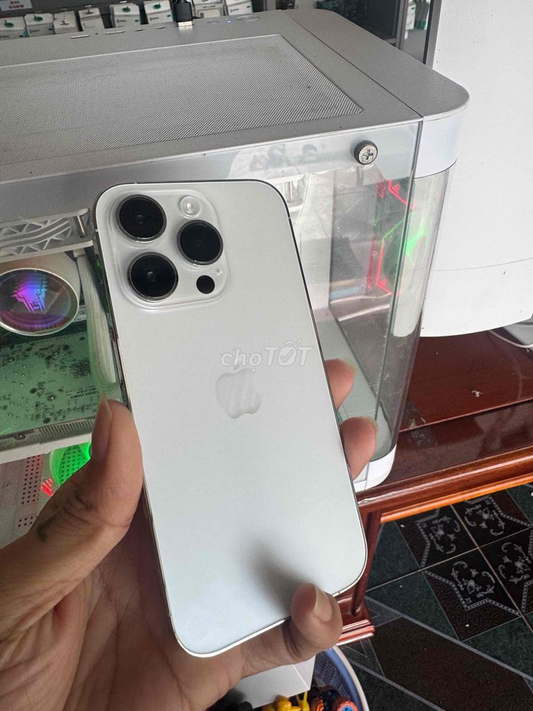 iPhone 14 Pro 128GB Bạc Like New. Mua bán Điện thoại tại Thị xã Long Mỹ Hậu Giang được đăng bởi Amita T hình 1