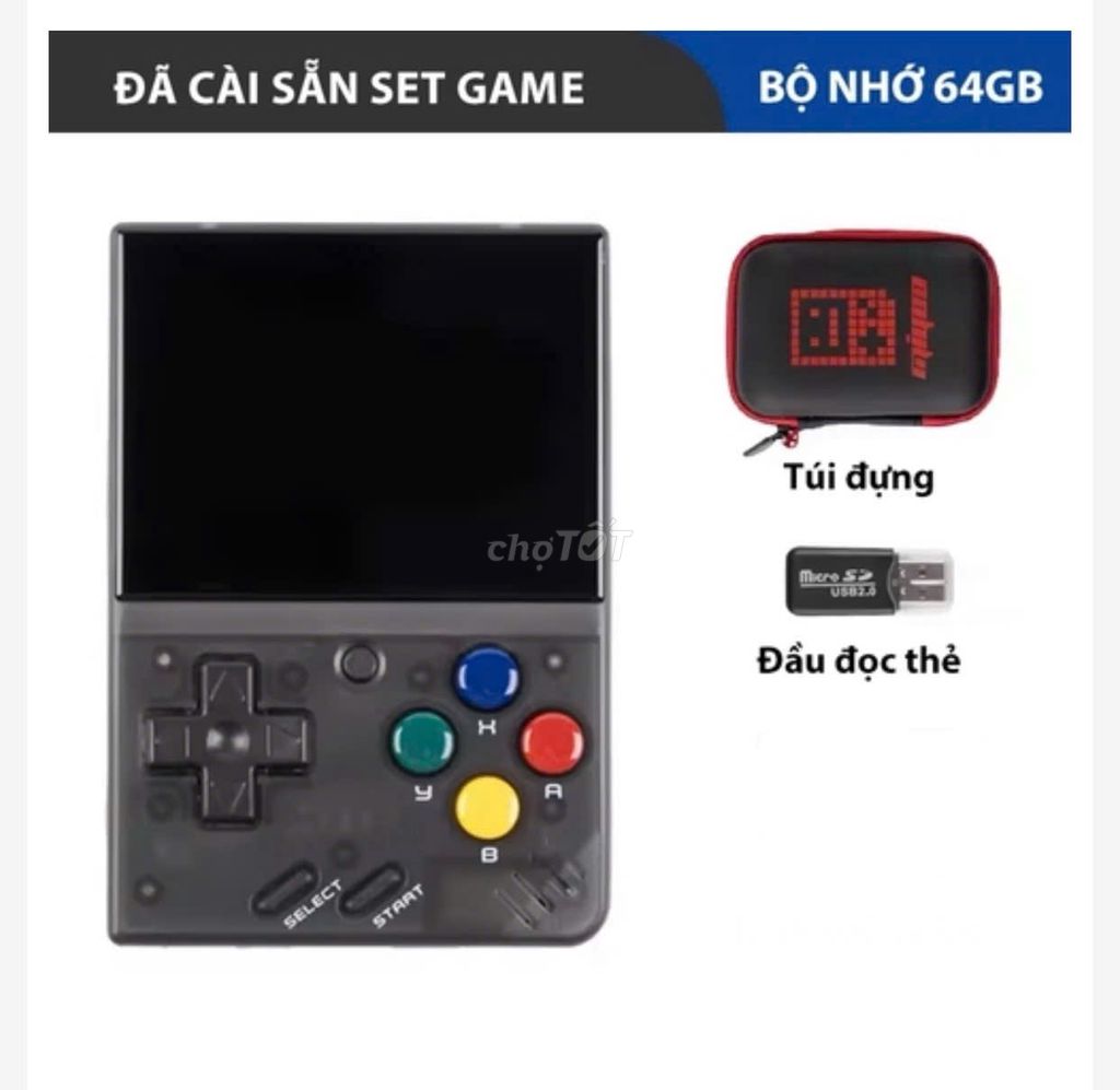 máy game chính hãng Miyoo Mini V4 64GB new 100%. Mua bán Thiết bị chơi game tại Quận Ninh Kiều Cần Thơ được đăng bởi AKAHmobile hình 1
