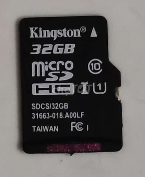 Thẻ nhớ Kingston 32gb chính hãng. Mua bán Phụ kiện (Màn hình, Chuột...) tại Quận Nam Từ Liêm Hà Nội được đăng bởi Trang Đạt hình 1