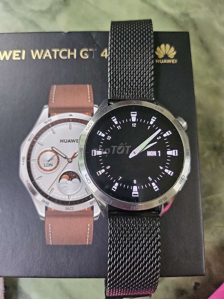 Huawei GT4 Đen. Mua bán Thiết bị đeo thông minh tại Quận Thanh Xuân Hà Nội được đăng bởi Tuấn Anh hình 1