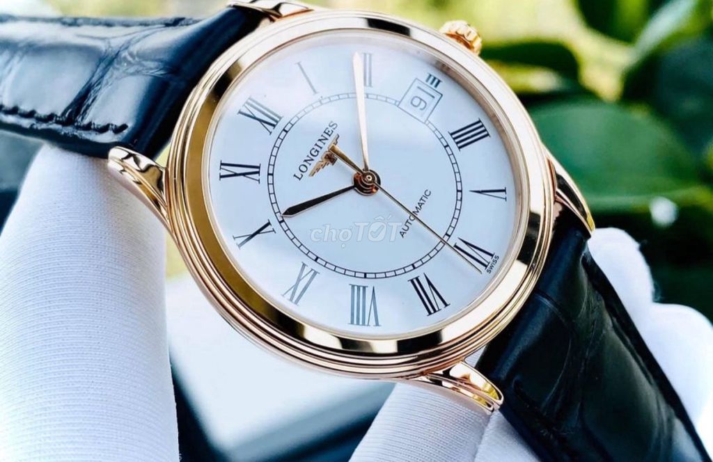 Đồng hồ Longines vàng hồng 18k MỚI FULLBOX