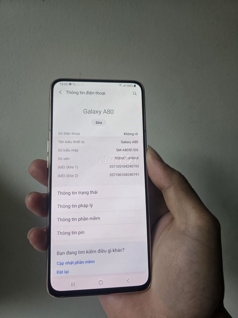 Samsung A80 cammera xoay trãi nghiệm. Mua bán Điện thoại tại Quận Hải Châu Đà Nẵng được đăng bởi Minh hình 1