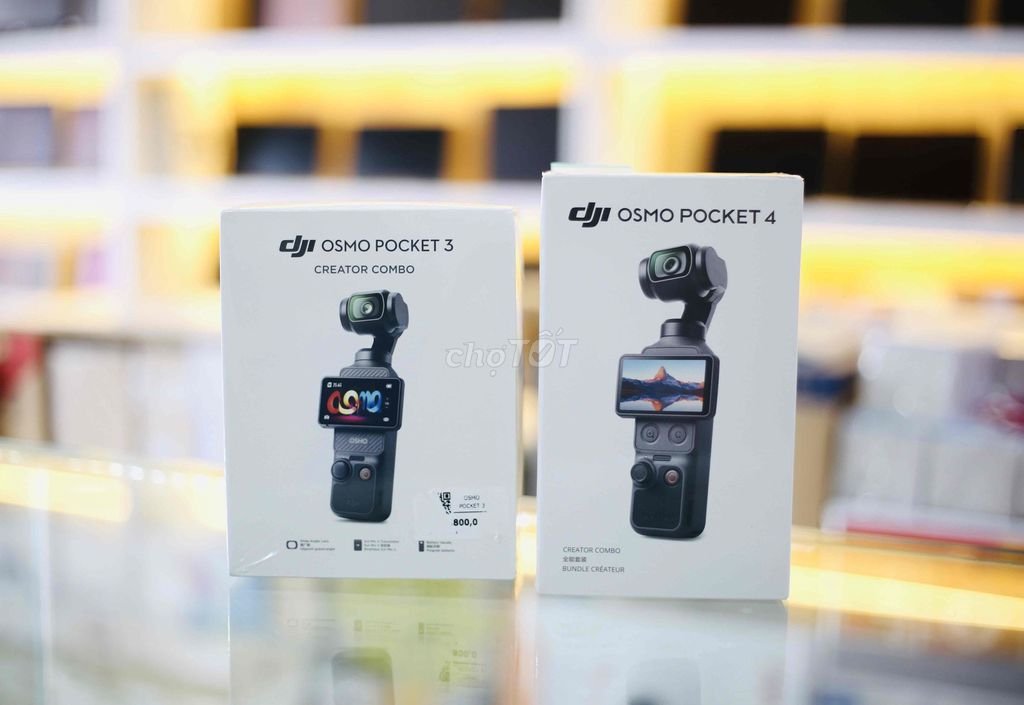 DJI Pocket 4 và  3 Creator Combo. Mua bán Máy ảnh, Máy quay tại Thành phố Nam Định Nam Định được đăng bởi LONGVU STORE hình 1