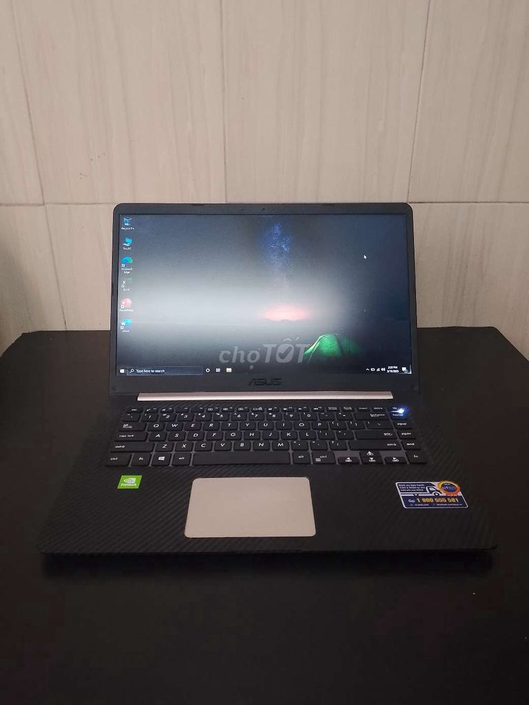 Asus Gaming Vivobook S15 i7 gen 8 card rời 2GB