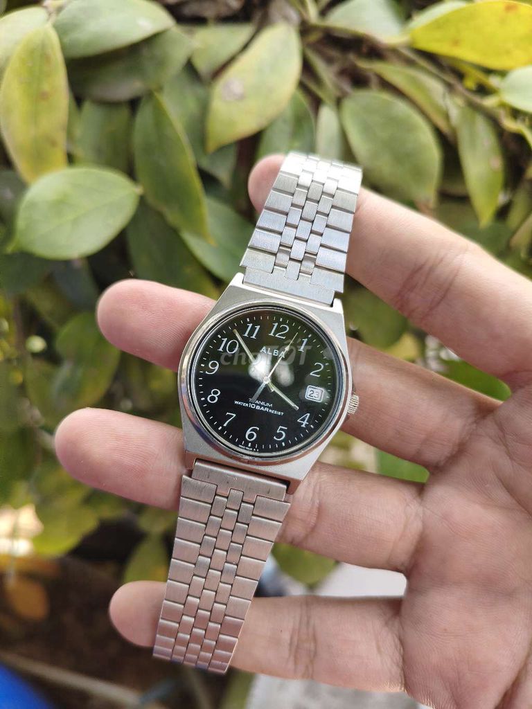 ALBA 35 Bạc Titanium Unisex. Mua bán Đồng hồ tại Huyện Gò Công Tây Tiền Giang được đăng bởi Tuấn Trung hình 1