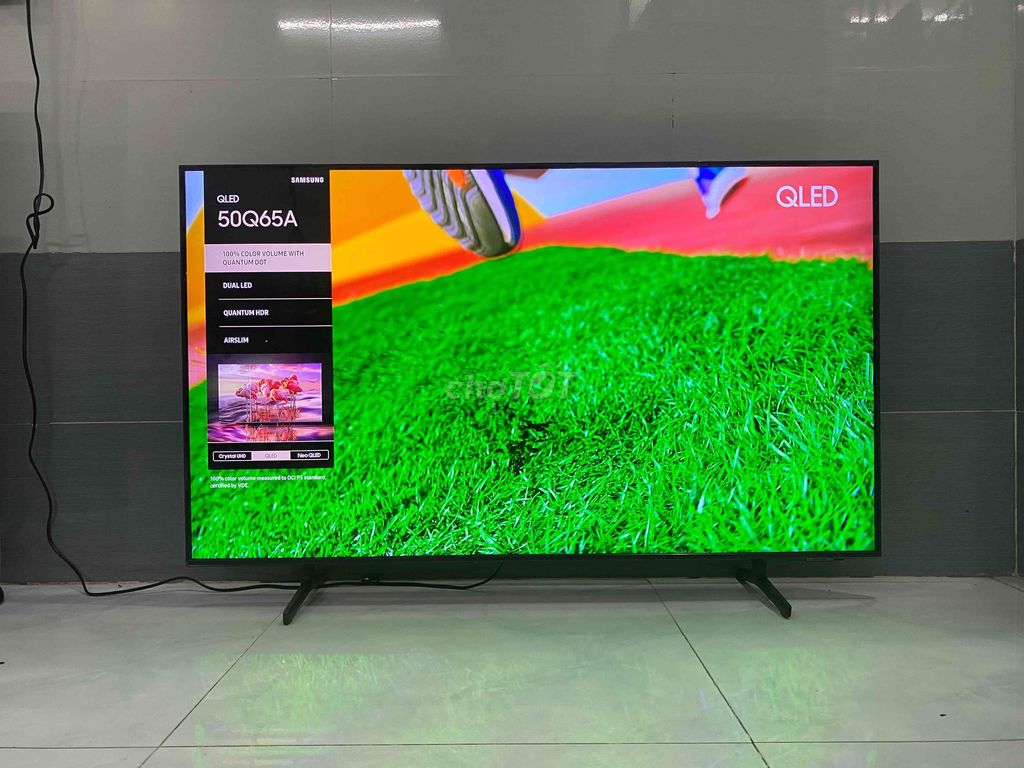 thanh lý tivi 50in SAMSUNG QLED. Mua bán Tivi, Âm thanh tại Quận Ninh Kiều Cần Thơ được đăng bởi Thanh Lý Hàng Điện Máy Giá Rẻ hình 1