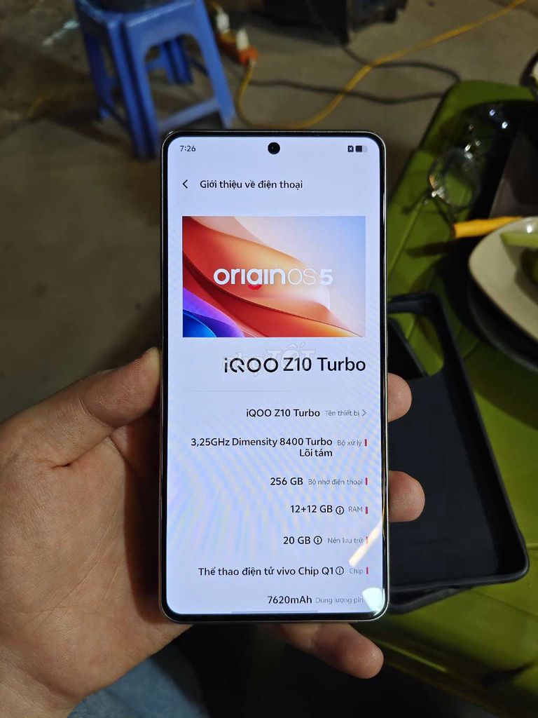 iQOO Z10 Turbo bh dài bán hoặc gl. Mua bán Điện thoại tại Quận Hoàng Mai Hà Nội được đăng bởi Jacking Son hình 1
