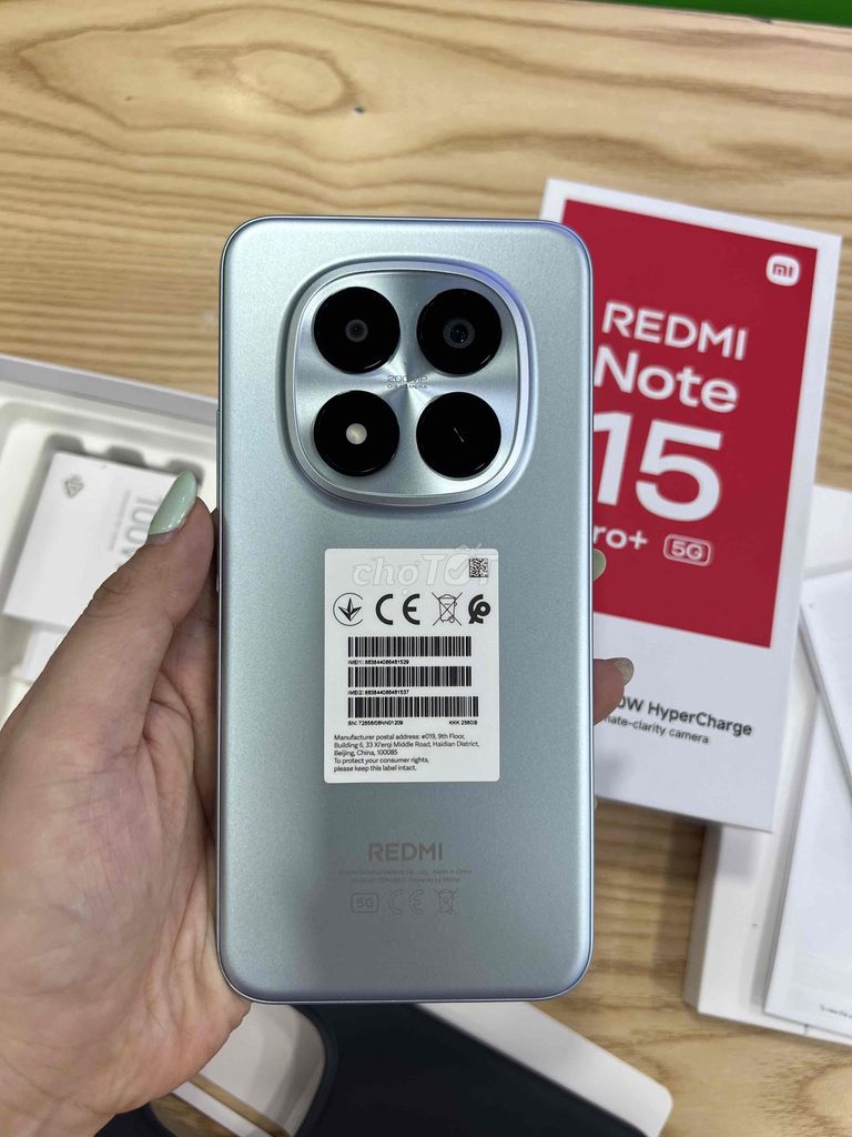 Xiaomi Redmi Note 15 Pro+ 5G 256GB chính hãng. Mua bán Điện thoại tại Quận Ngô Quyền Hải Phòng được đăng bởi lê thanh thuỷ hình 1