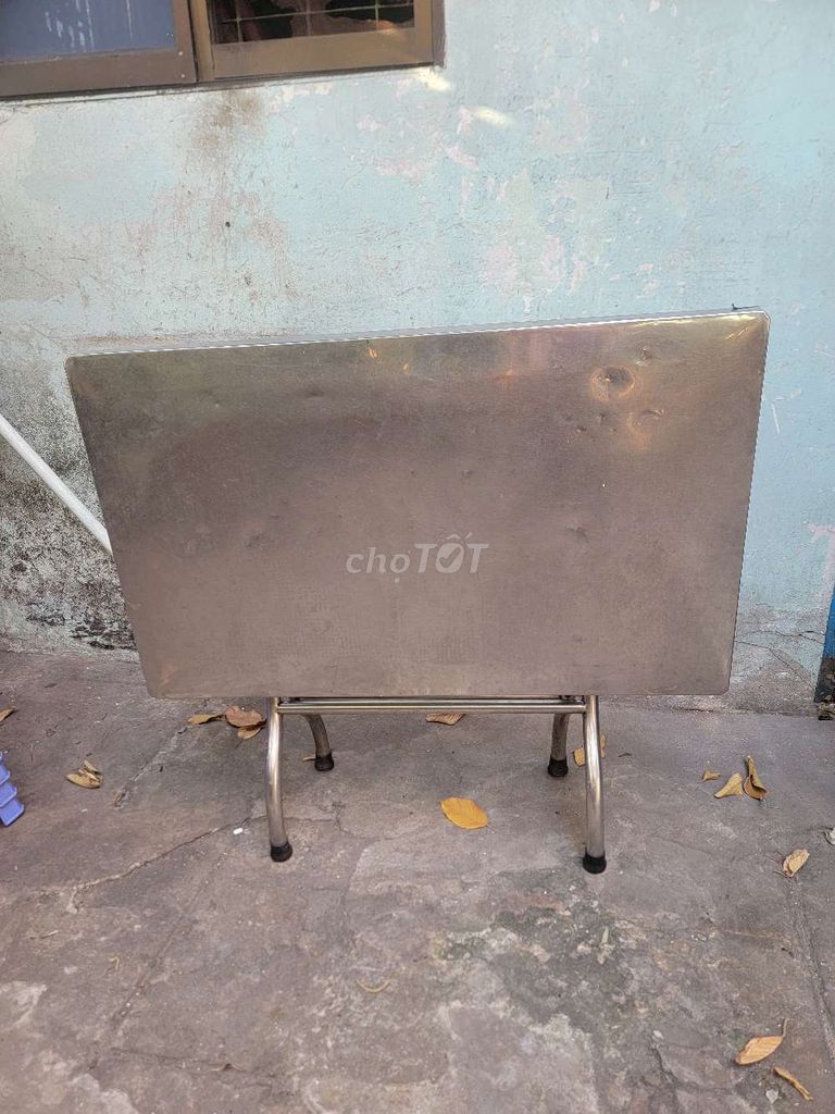 Bàn ăn Inox . Mua bán Bàn ghế tại Quận 10 Tp Hồ Chí Minh được đăng bởi Nguyen Vinh hình 1