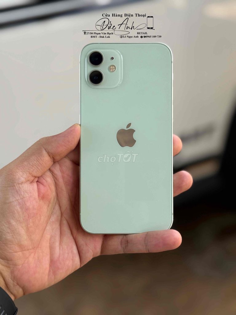 Apple iPhone 12 128GB Xanh lá 17.1.1. Mua bán Điện thoại tại Thành phố Buôn Ma Thuột Đắk Lắk được đăng bởi Đức Anh Retail hình 1