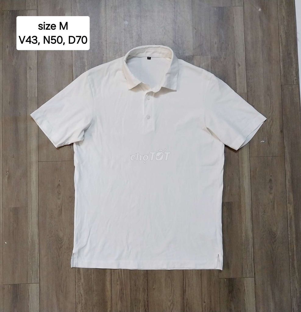 Áo thun nhật Uni trắng tinh size M. Mua bán Quần áo tại Quận Tân Bình Tp Hồ Chí Minh được đăng bởi Sala Shop hình 1
