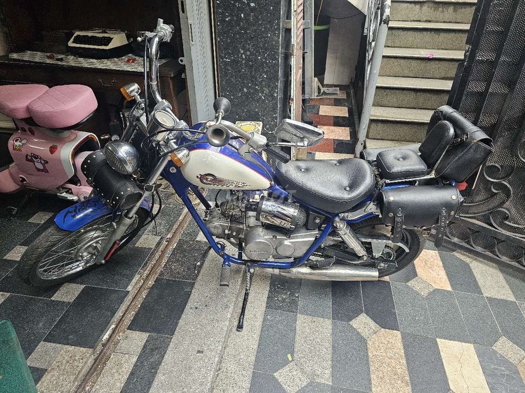 Rebell 50 - 1996 - Xanh - vẫn chạy cafe. Mua bán Xe máy tại Quận Tân Bình Tp Hồ Chí Minh được đăng bởi Đoàn Chí Thiện hình 4