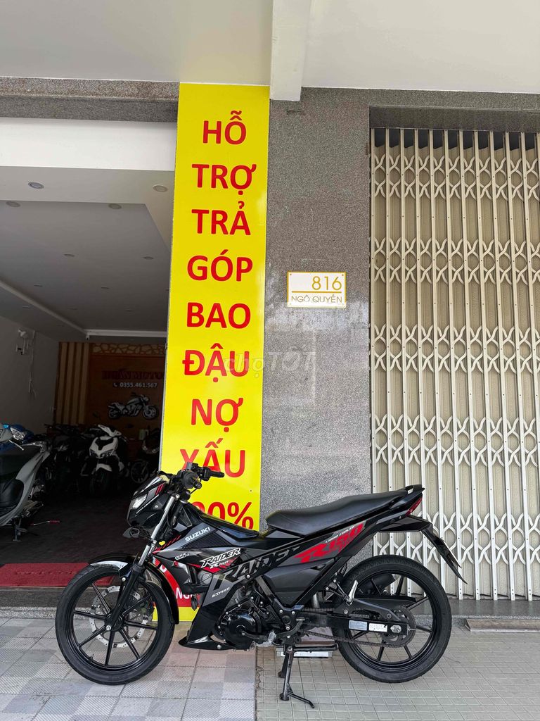 Cần nhượng lại Raider bs 43 có hỗ trợ trả góp. Mua bán Xe máy tại Quận Sơn Trà Đà Nẵng được đăng bởi Huan Motor hình 6