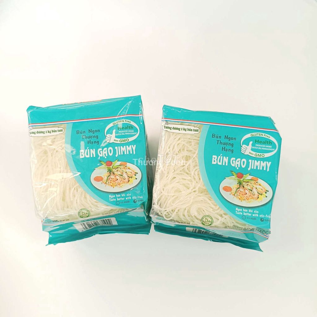 Bún Gạo Jimmy Food 250g, Bún Khô. Mua bán Đồ ăn, thực phẩm và các loại khác tại Quận Tân Bình Tp Hồ Chí Minh được đăng bởi TDThao hình 1