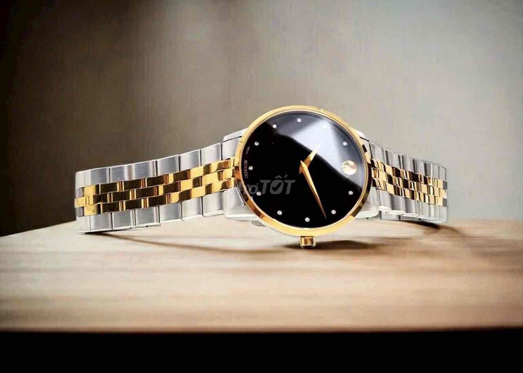 ĐH Nam Movado kim cương tuyệt đẹp Fullbox