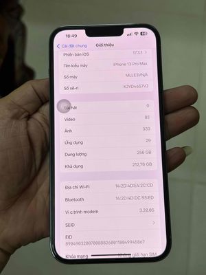 Bán 13 promax 256gb máy còn đẹp ít trầy