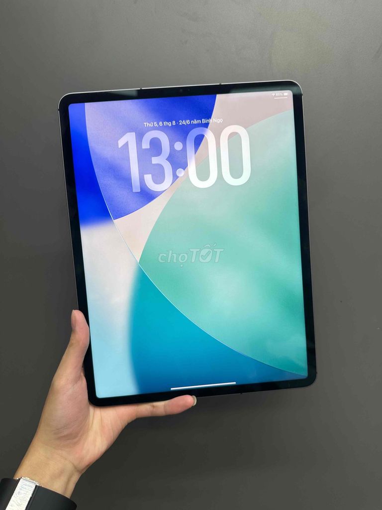 Apple iPad Pro M1 12.9 inch 128GB 5G Xám 90%. Mua bán Máy tính bảng tại Quận Thanh Xuân Hà Nội được đăng bởi Hoàng Long hình 1
