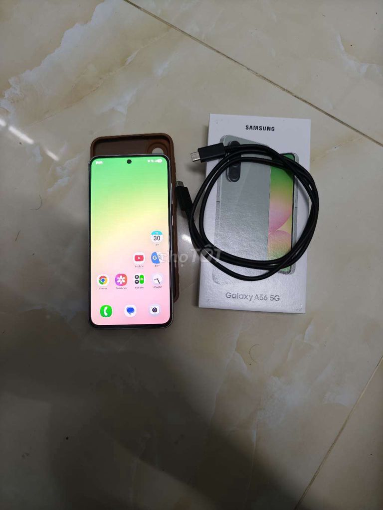 Samsung Galaxy A56 5G 8/128GB Xanh Mint 99%. Mua bán Điện thoại tại Huyện Bình Chánh Tp Hồ Chí Minh được đăng bởi  Khang hình 1
