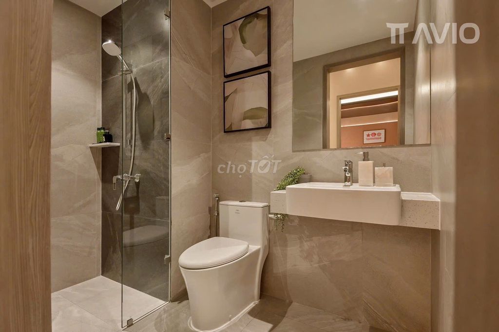 Căn hộ TT Avio phong cách Nhật Bản, 68m², căn góc view, TTTP Dĩ An