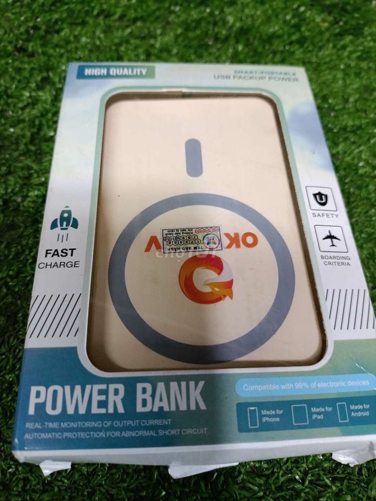 Sạc dự phòng 10000mAh Sạc nhanh. Mua bán Phụ kiện (Màn hình, Chuột...) tại Thành phố Thủ Đức Tp Hồ Chí Minh được đăng bởi Cũ Giá Rẻ hình 1