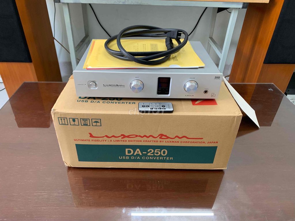 giải mã DAC Luxman DA-250 mới tinh full box. Mua bán Tivi, Âm thanh tại Thành phố Vũng Tàu Bà Rịa - Vũng Tàu được đăng bởi son nguyen hình 1