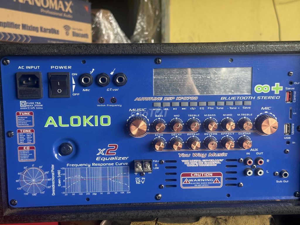 Mạch loa kéo+ thùng ALOKIO T600S_350w hàng lướt. Mua bán Tivi, Âm thanh tại Thành phố Thuận An Bình Dương được đăng bởi Trần Đức Khánh hình 1