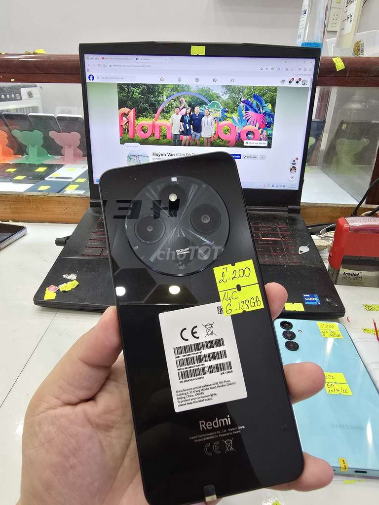 Xiaomi Redmi 14C 128GB Đen Đã dùng. Mua bán Điện thoại tại Thành phố Long Xuyên An Giang được đăng bởi Facebook Cầm Đồ Thúy Vân hình 1