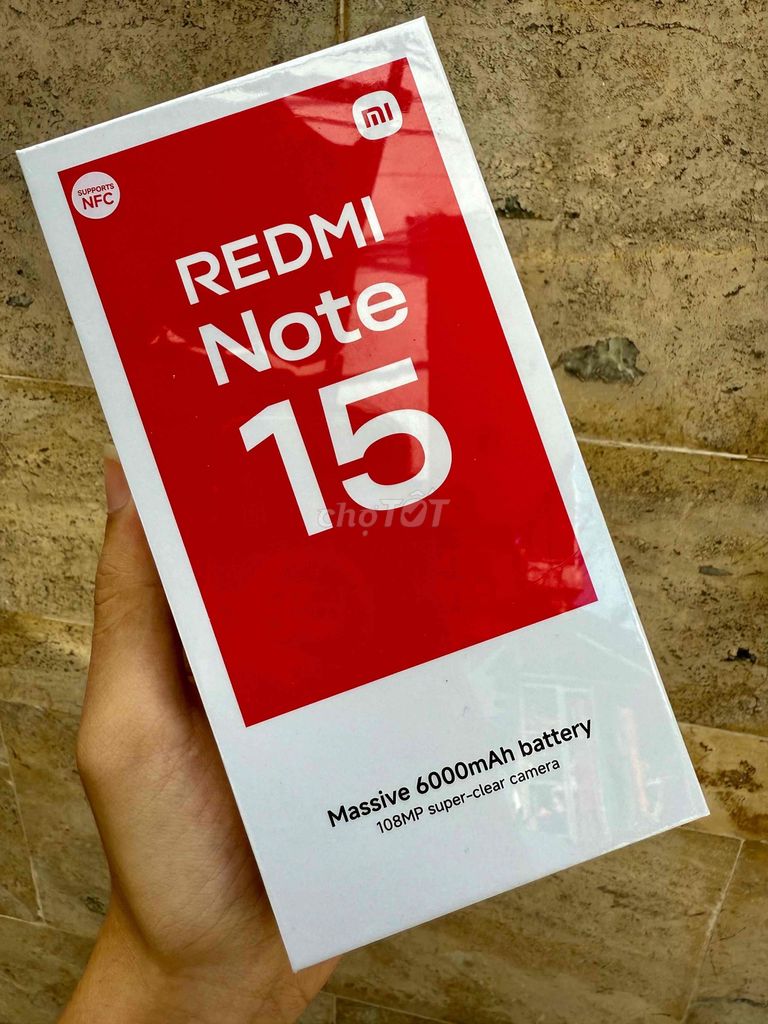 Xiaomi Redmi Note 15 128GB Xanh Dương Mới 100%. Mua bán Điện thoại tại Quận Thanh Khê Đà Nẵng được đăng bởi Trần Thanh Phúc hình 1