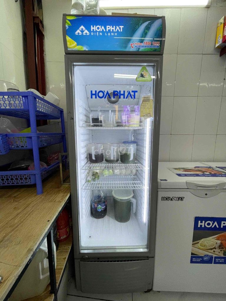 Thanh lý tủ lạnh đứng Hoà Phát 400ml, tủ ngang HP