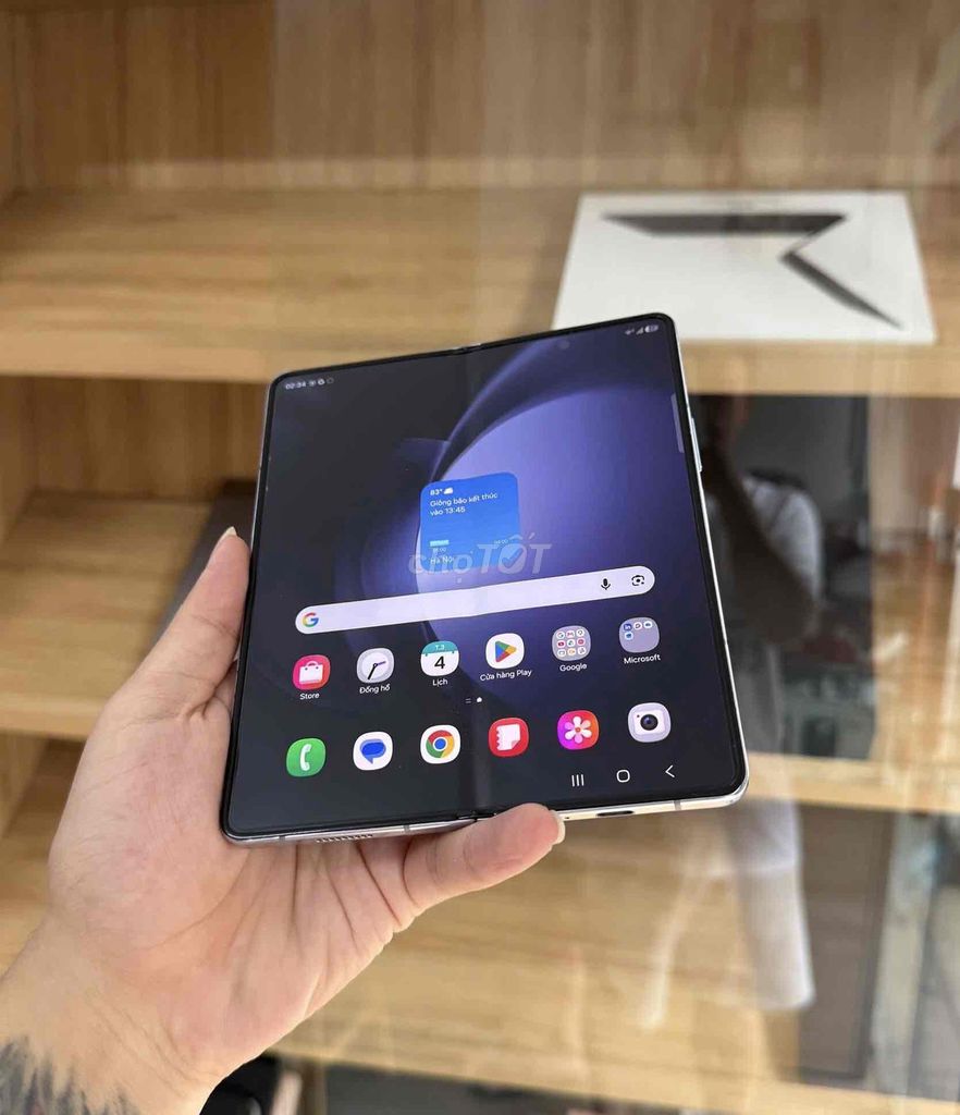 Samsung Fold 5 2 sim 12GB/256GB Bạc. Mua bán Điện thoại tại Quận Đống Đa Hà Nội được đăng bởi Huy Long Store 247 hình 1