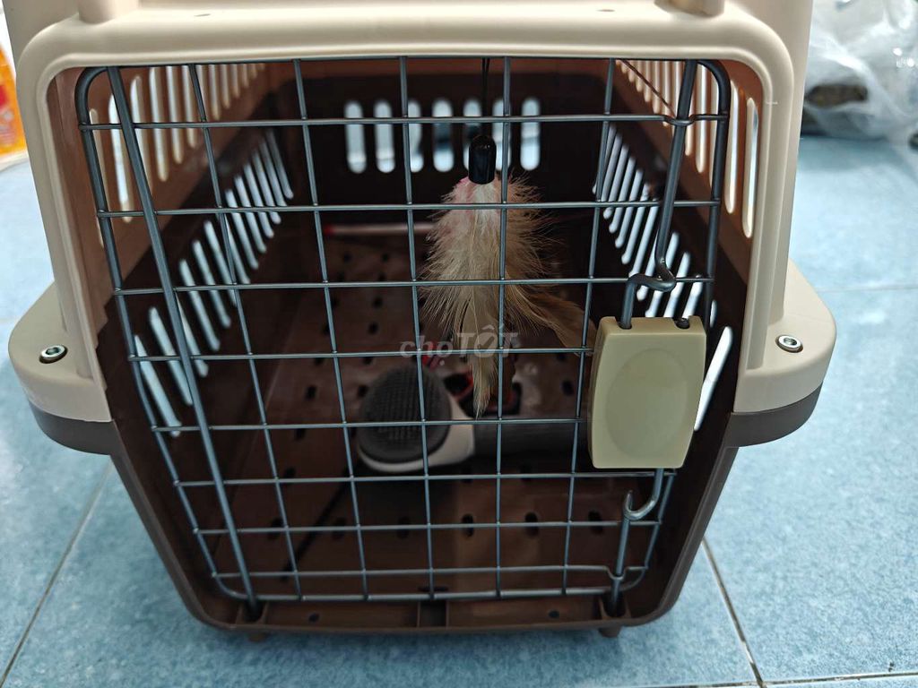 Lồng vận chuyển chó mèo Size L ( mới ráp). Mua bán Phụ kiện, Thức ăn, Dịch vụ tại Quận Ninh Kiều Cần Thơ được đăng bởi Trần Văn Kim Khoa hình 2