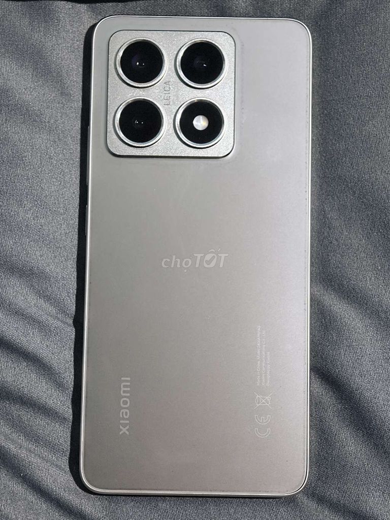 Xiaomi 14T 12GB/256GB Bạc Đã sử dụng. Mua bán Điện thoại tại Huyện Nhơn Trạch Đồng Nai được đăng bởi LƯƠNG ĐỖ MINH hình 1