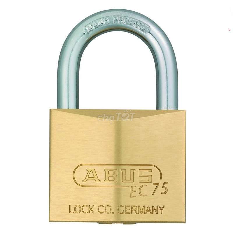 Khóa ABUS 75/60 thân đồng 60mm 4 chìa vi tính