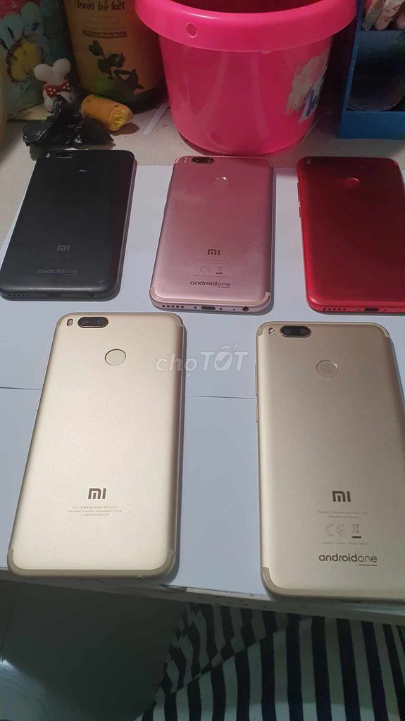 Combo 5 máy Xiaomi MI A1 , đủ 4 màu