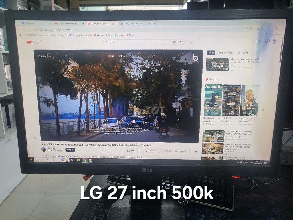 Màn LG 27 inch lỗi nhẹ