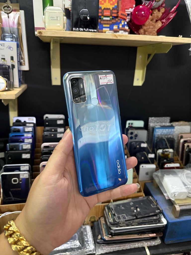 Oppo A53 128GB Xanh. Mua bán Điện thoại tại Quận Bình Thạnh Tp Hồ Chí Minh được đăng bởi SyTuan hình 1