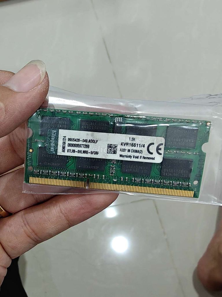 Cặp RAM Laptop DDR3 4GB Bus 1600 (Tổng 8GB). Mua bán Linh kiện (RAM, Card...) tại Thị xã Tân Uyên Bình Dương được đăng bởi Hiền hình 1