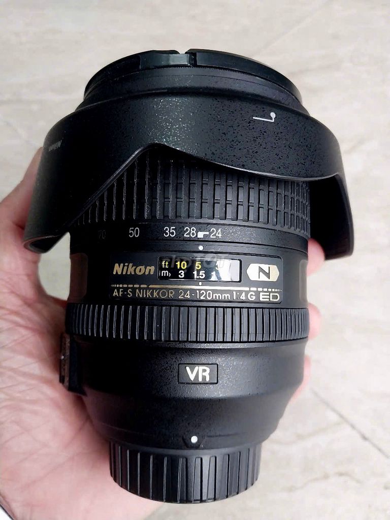 Ống kính Nikon AF-S NIKKOR 24-120mm. Mua bán Máy ảnh, Máy quay tại Quận Long Biên Hà Nội được đăng bởi Nguyen Manh Hao hình 1