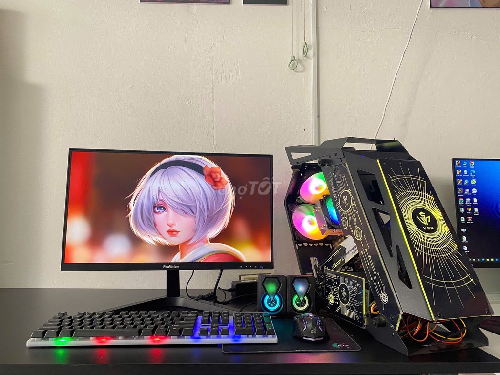 🧨T.LÝ PC 12 NHÂN 24LG + MÀN FHD CHƠI GAME,LÀM VIỆC. Mua bán Máy tính để bàn tại Quận 12 Tp Hồ Chí Minh được đăng bởi Máy Tính Giá Tốt Trả Góp HCM BD hình 1
