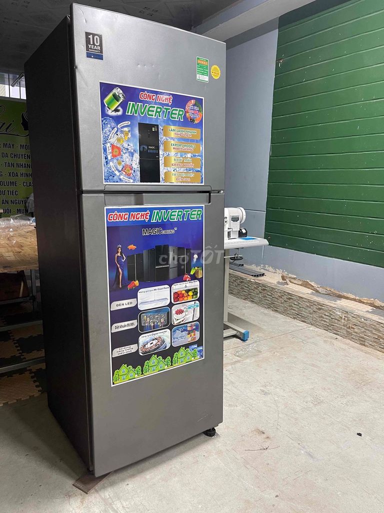 Tủ lạnh Inverter Magic Cooling Xám 10 năm. Mua bán Tủ lạnh tại Thị xã Bến Cát Bình Dương được đăng bởi Trần Thi Mai hình 1