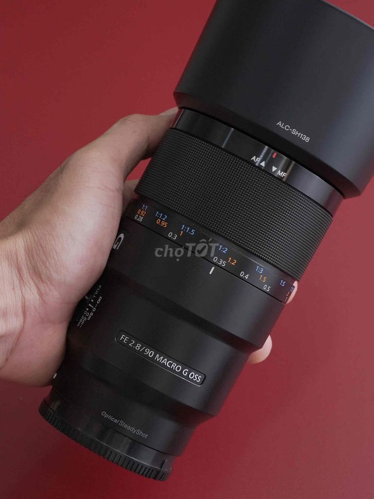 Ống kính Sony FE 90mm F2.8 Macro G OSS Đen. Mua bán Máy ảnh, Máy quay tại Quận 3 Tp Hồ Chí Minh được đăng bởi Trần Đình Đạt hình 1