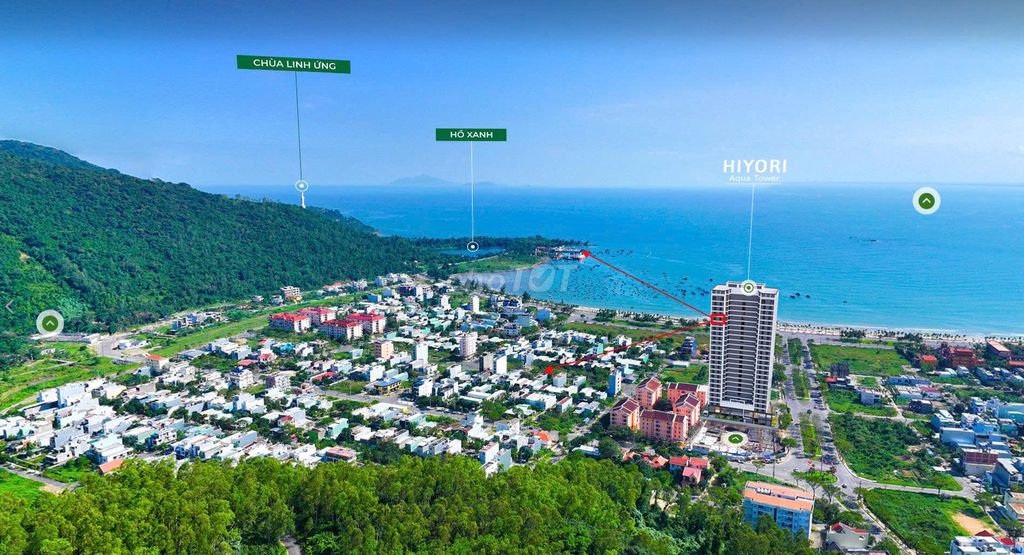 Căn Hộ View Biển Mỹ Khê & Chùa Linh Ứng Chỉ Có Tại Hiyori Aqua