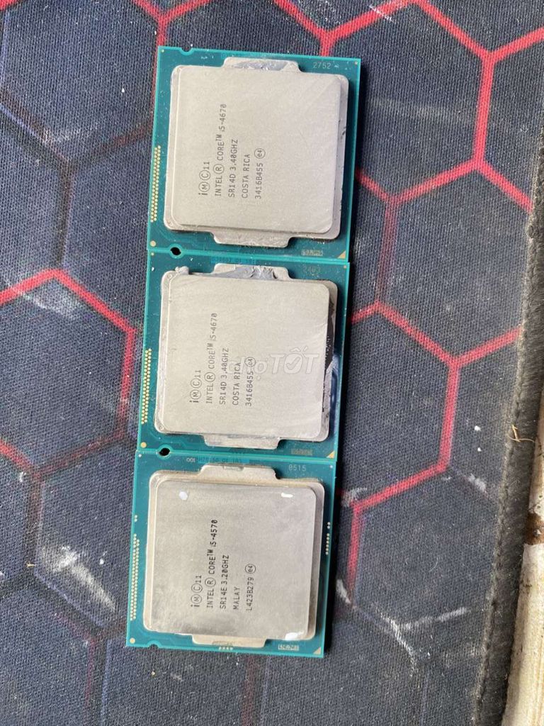 CPU Intel Core i5-4570 3.20GHz. Mua bán Linh kiện (RAM, Card...) tại Quận Hai Bà Trưng Hà Nội được đăng bởi Nguyễn Tình hình 1