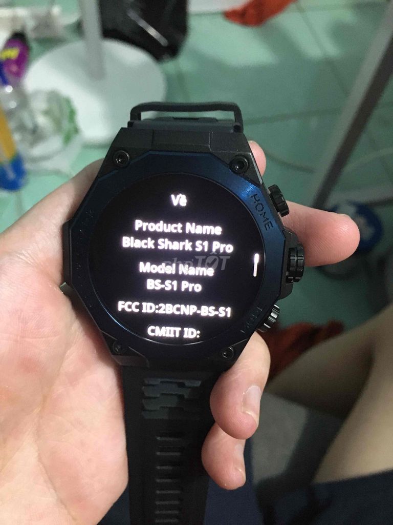 Đồng hồ thông minh Black Shark S1 Pro Đen. Mua bán Thiết bị đeo thông minh tại Thành phố Biên Hòa Đồng Nai được đăng bởi Phạm Thế Hữu hình 1