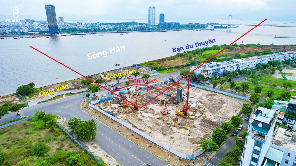 Cần bán căn hộ 2PN 71,8m tầng 16 view trực diện sông Hàn, TT Đà Nẵng