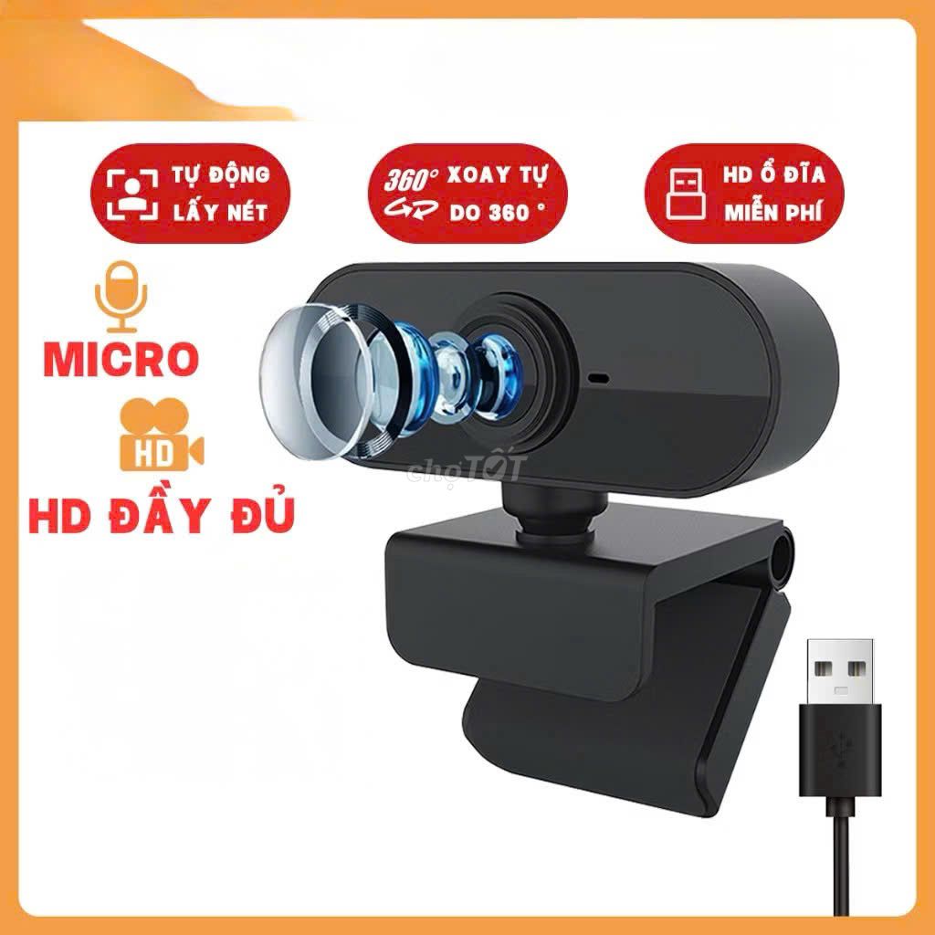 Webcam Full HD Tự động lấy nét USB Đen. Mua bán Máy ảnh, Máy quay tại Thành phố Thủ Đức Tp Hồ Chí Minh được đăng bởi Cũ Giá Rẻ hình 1