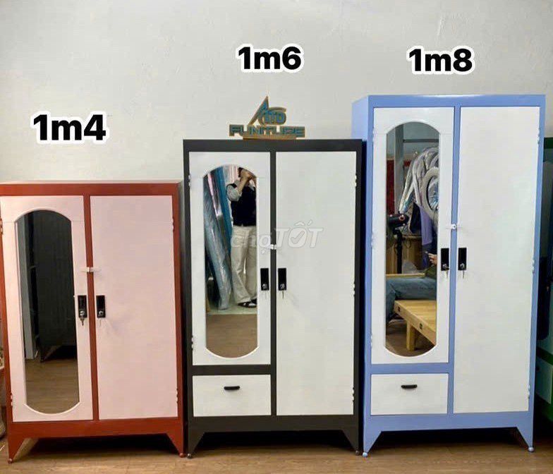 TỦ SẮT QUẦN ÁO – TỦ QUẦN ÁO SẮT. Mua bán Tủ, kệ gia đình tại Quận 3 Tp Hồ Chí Minh được đăng bởi Tổng Kho Nội Thất Sài Gòn hình 1